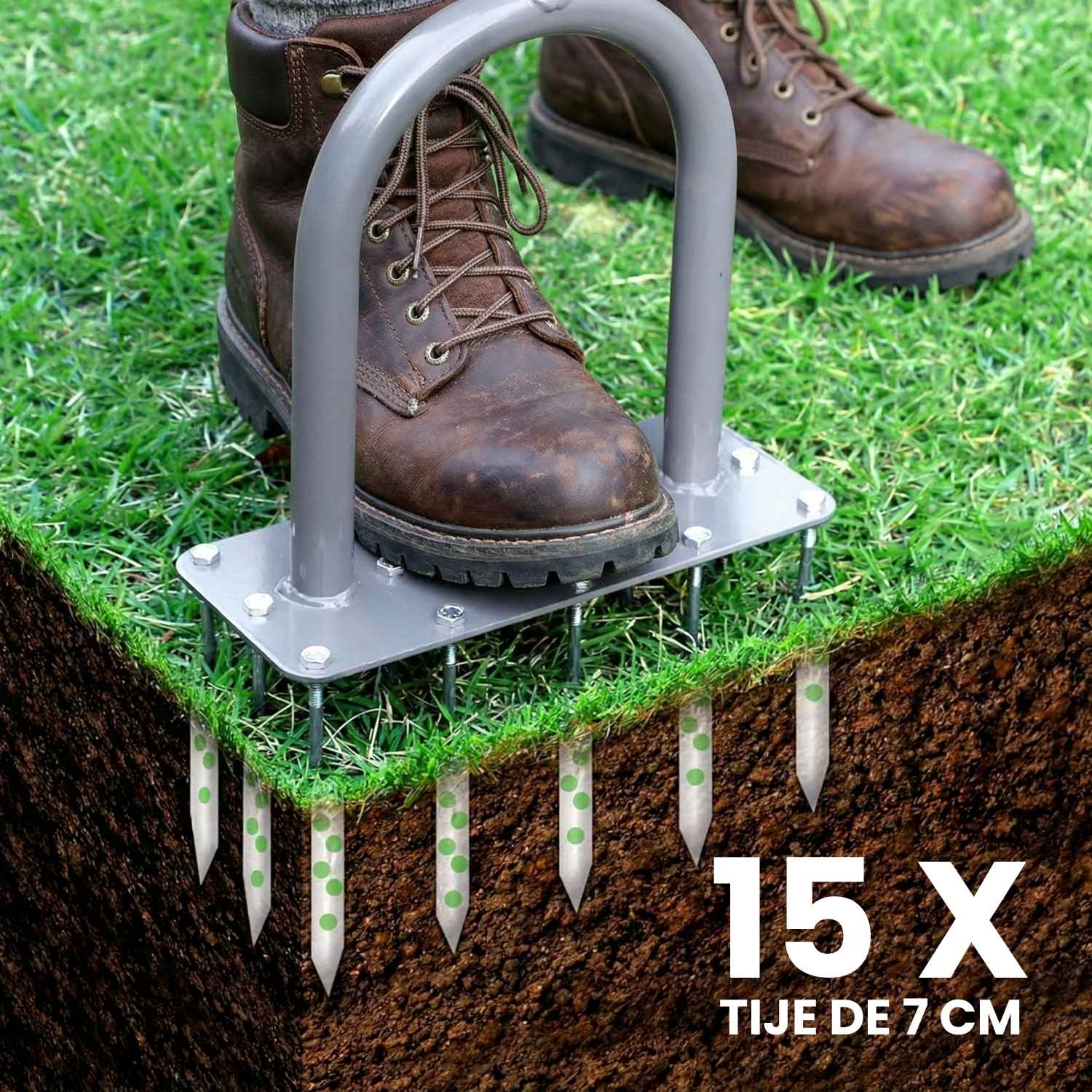 Dispozitiv Easy Aerator, profesional, 2 în 1, cu tije