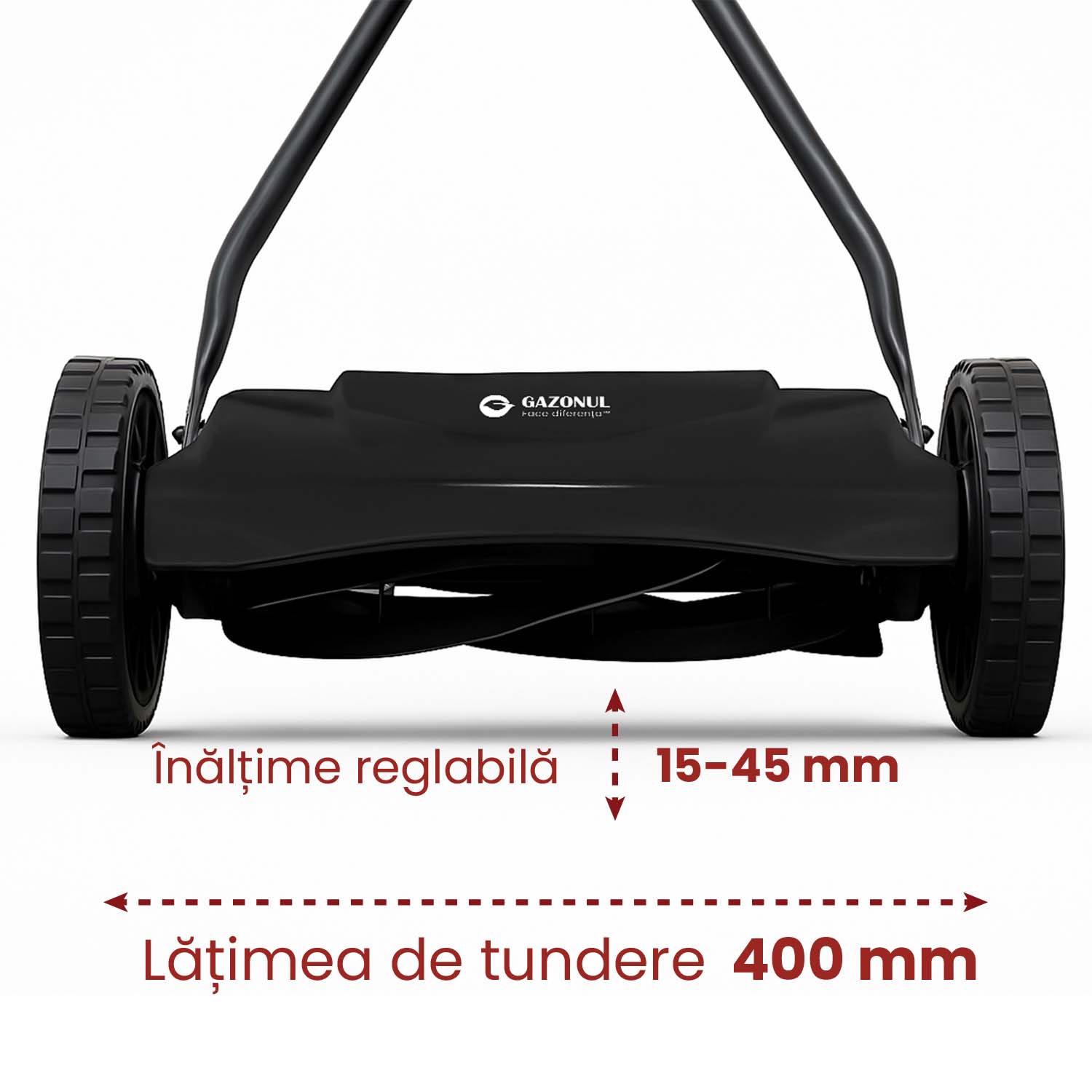 Mașină manuală elicoidală de tuns gazonul Easy Mower