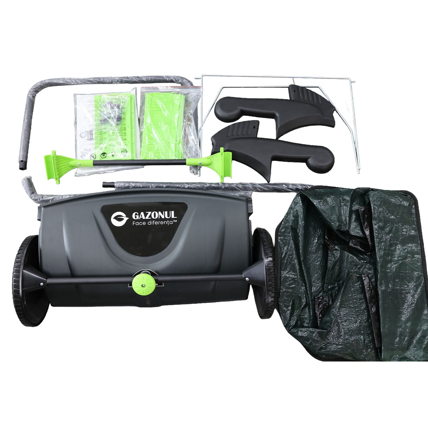 Mașină de măturat Easy Sweeper pentru gazon și frunze