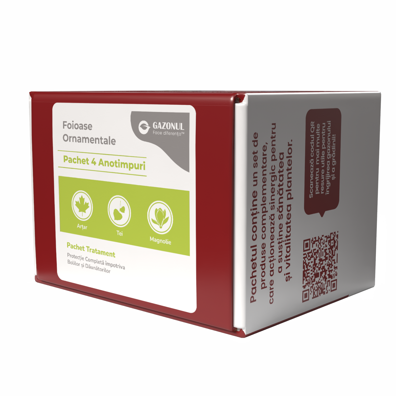 Pachet Tratament Foioase Ornamentale – Protecție pentru 4 anotimpuri