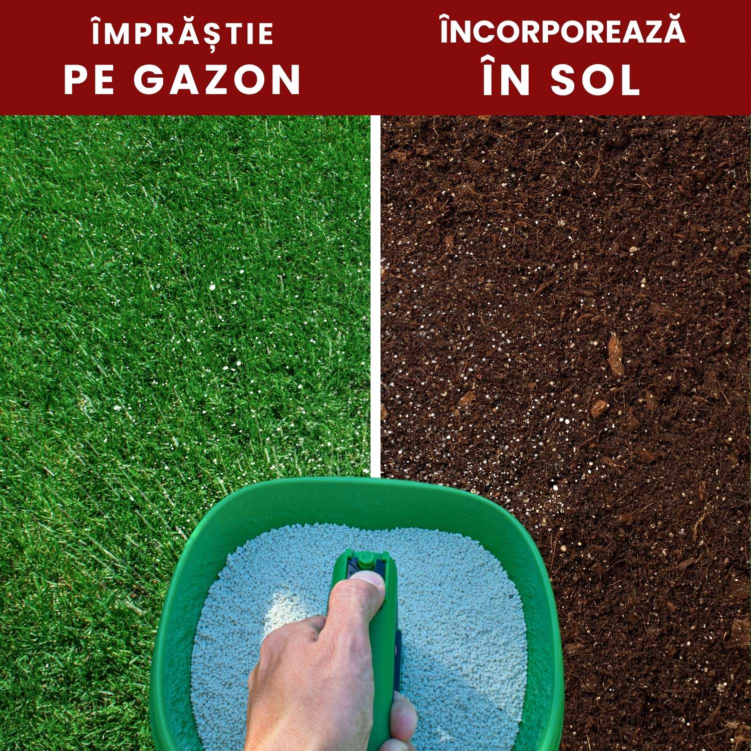 Îngrășământ gazon Fortify pentru rădăcini puternice și rezistență la stres