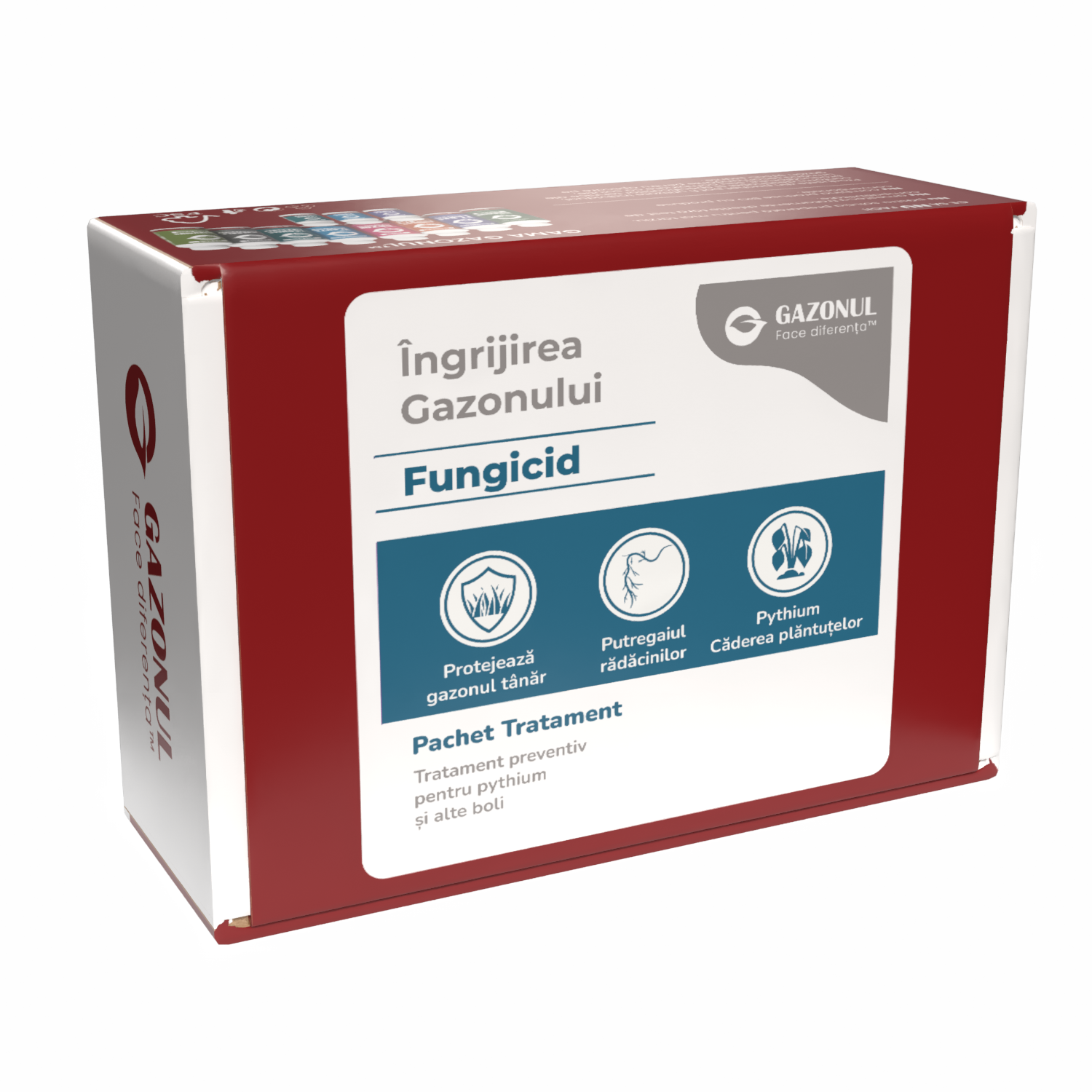 Pachet - Fungicid la însămânțare gazon – Tratament preventiv pentru Pythium și alte boli