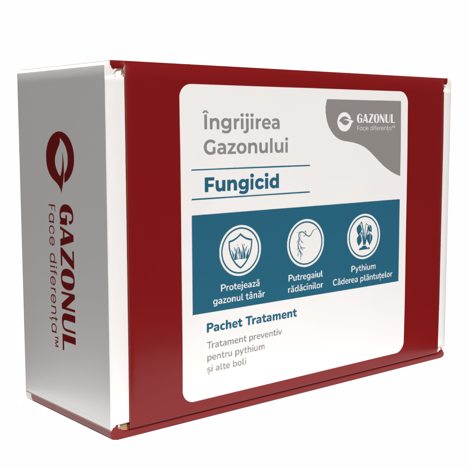 Pachet - Fungicid la însămânțare gazon – Tratament preventiv pentru Pythium și alte boli