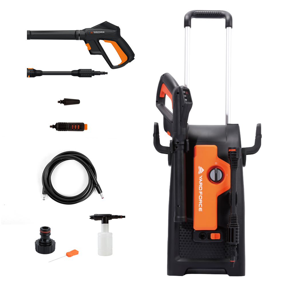 Aparat de spalat cu presiune Yard Force EW U13E, 1800 W, 135 bar, 450 L / h