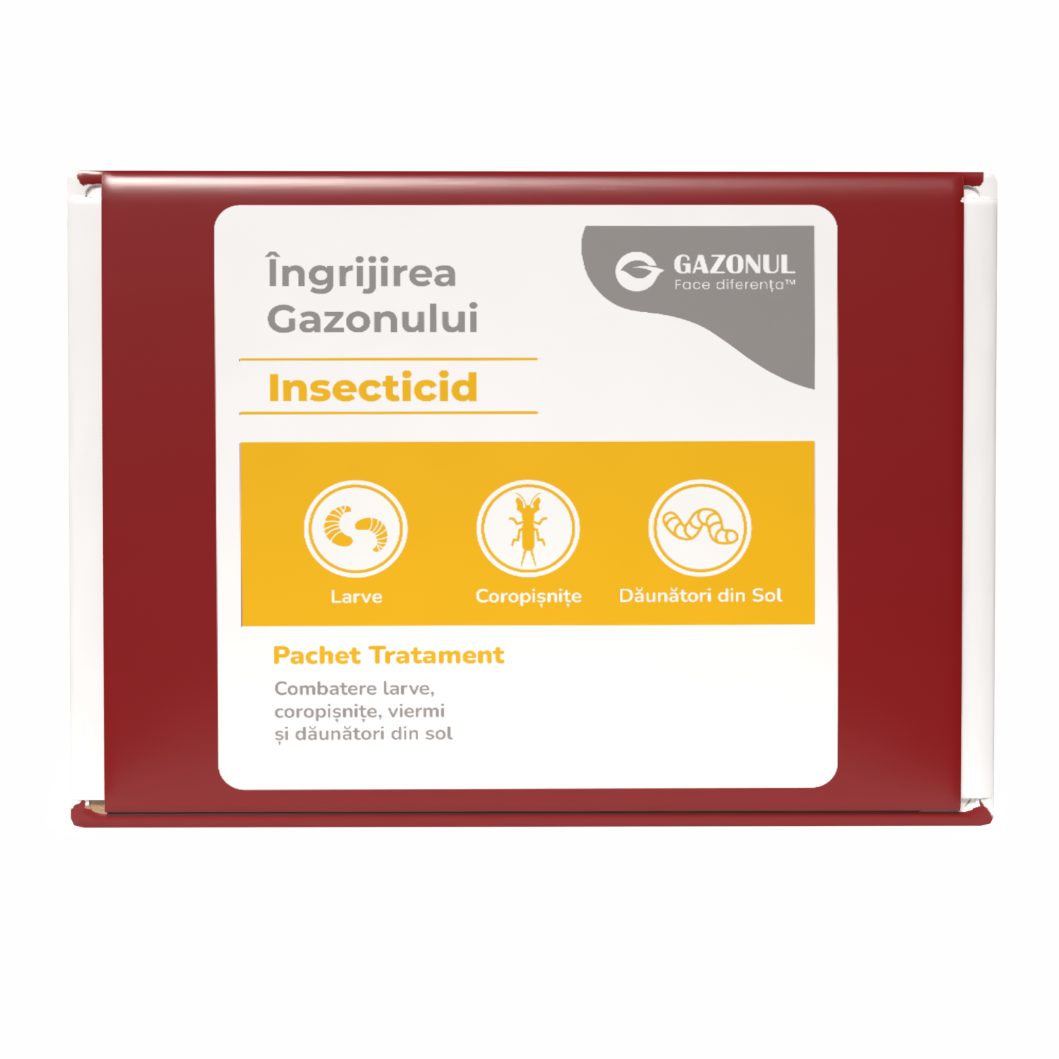 Pachet - Insecticid pentru Gazon – Combatere larve, coropișnițe, viermi și dăunători din sol