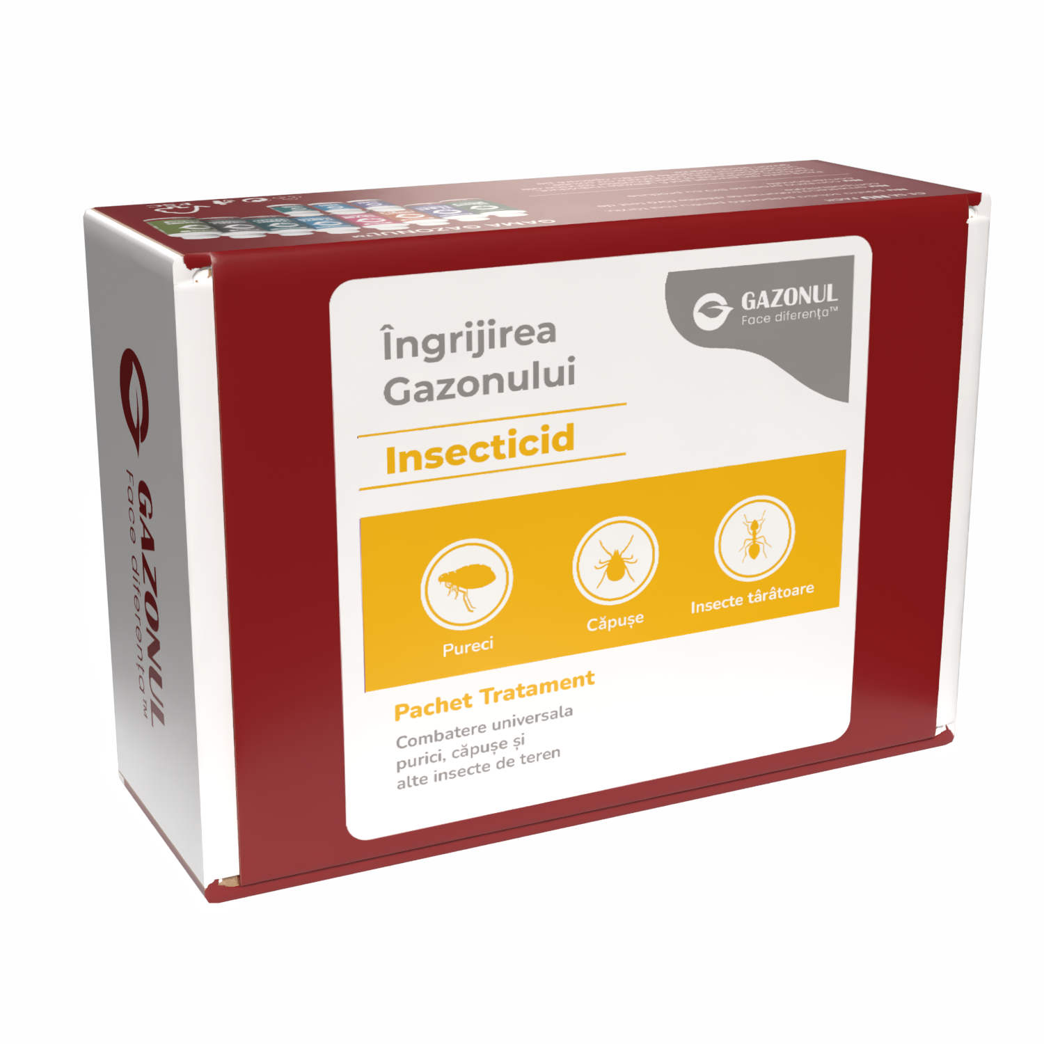 Pachet - Insecticid pentru Gazon – Combatere universala purici, căpușe și alte insecte de teren