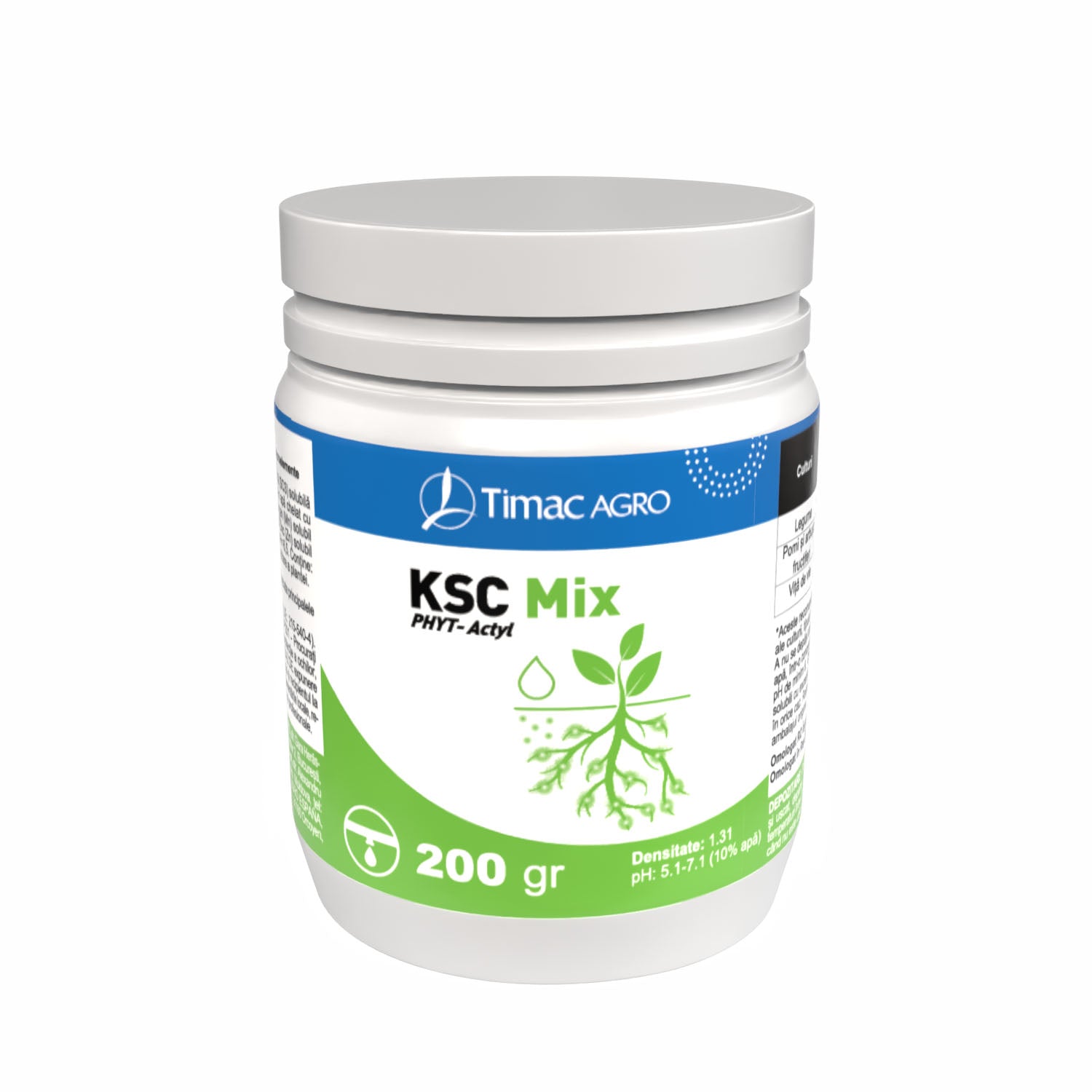 Îngrășământ hidrosolubil KSC cu magneziu pentru înverzirea și dezvoltarea plantelor