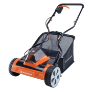 Mașină de tuns gazon / iarba Yard Force LM C38A cu tambur și acumulator, 20 V, 38 cm