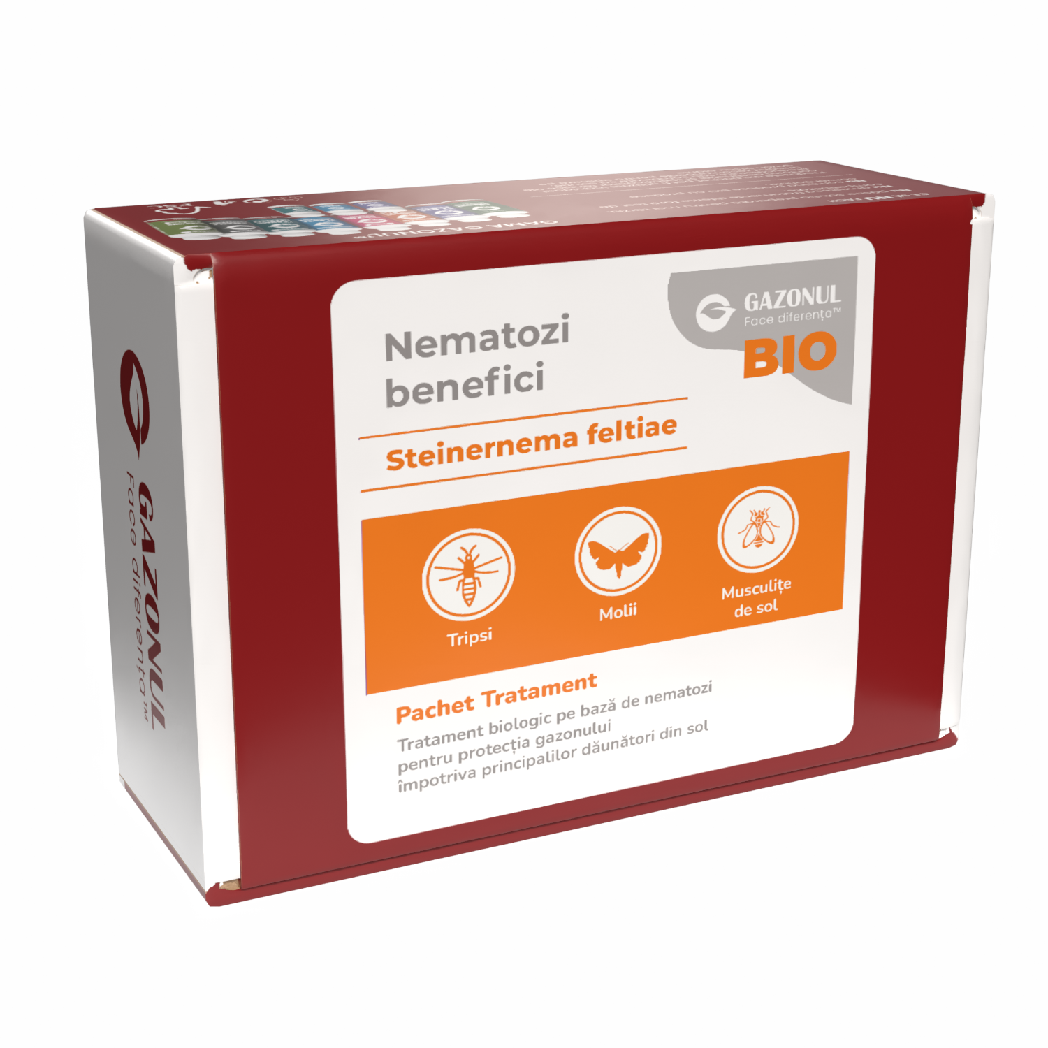 Nematozi benefici Steinernema feltiae pentru molii, tripsi și alți dăunători