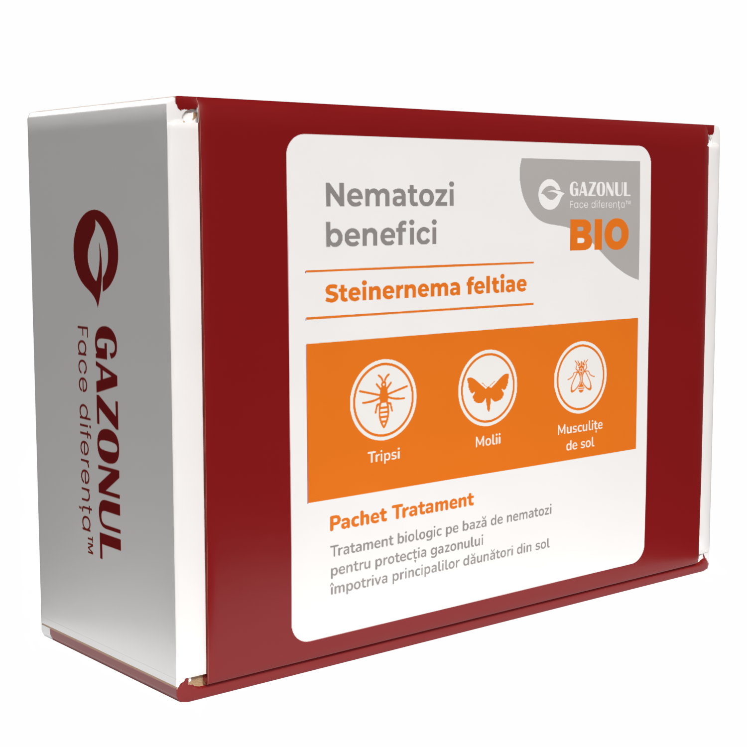 Nematozi benefici Steinernema feltiae pentru molii, tripsi și alți dăunători