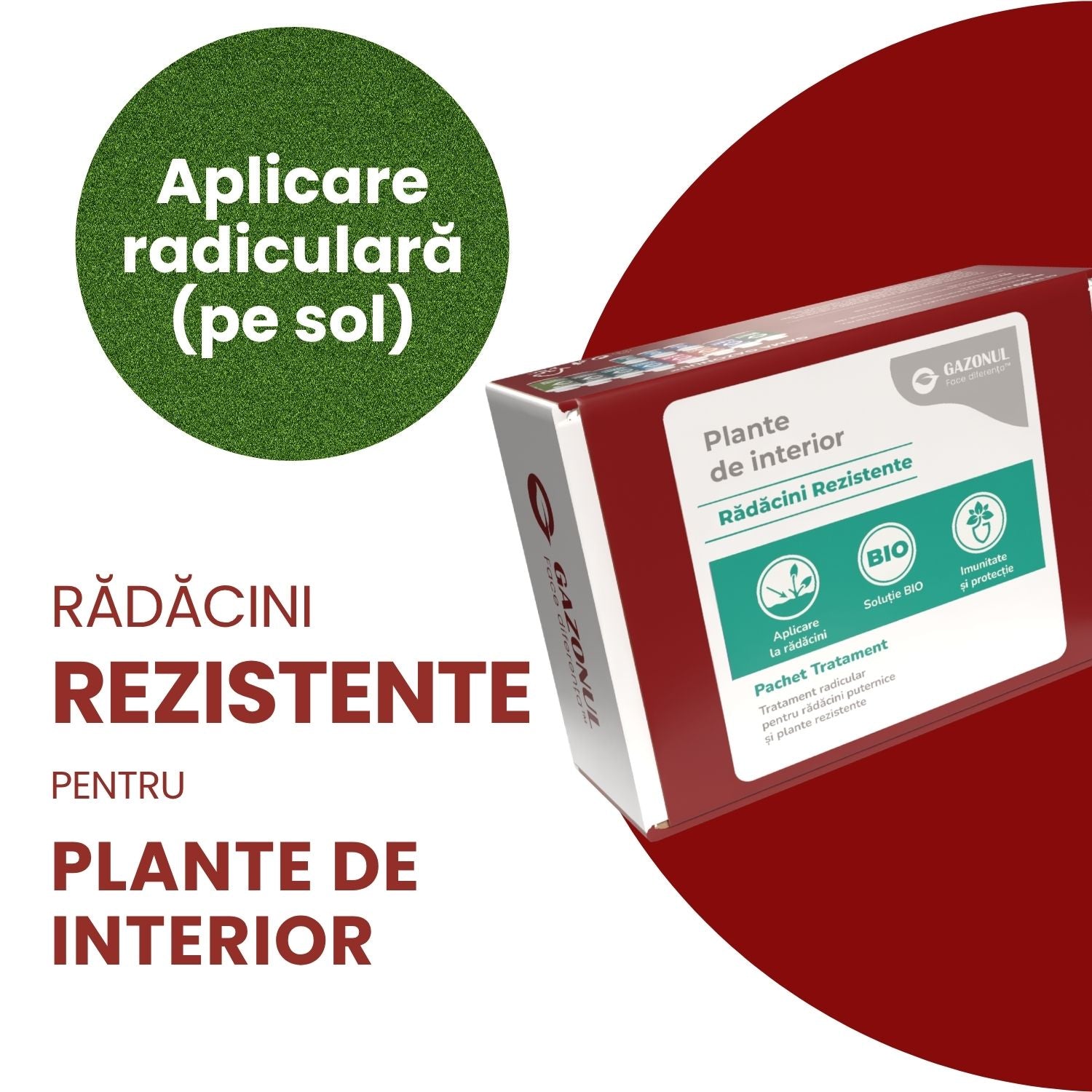 Pachet Îngrijire Plante de interior pentru rădăcini rezistente