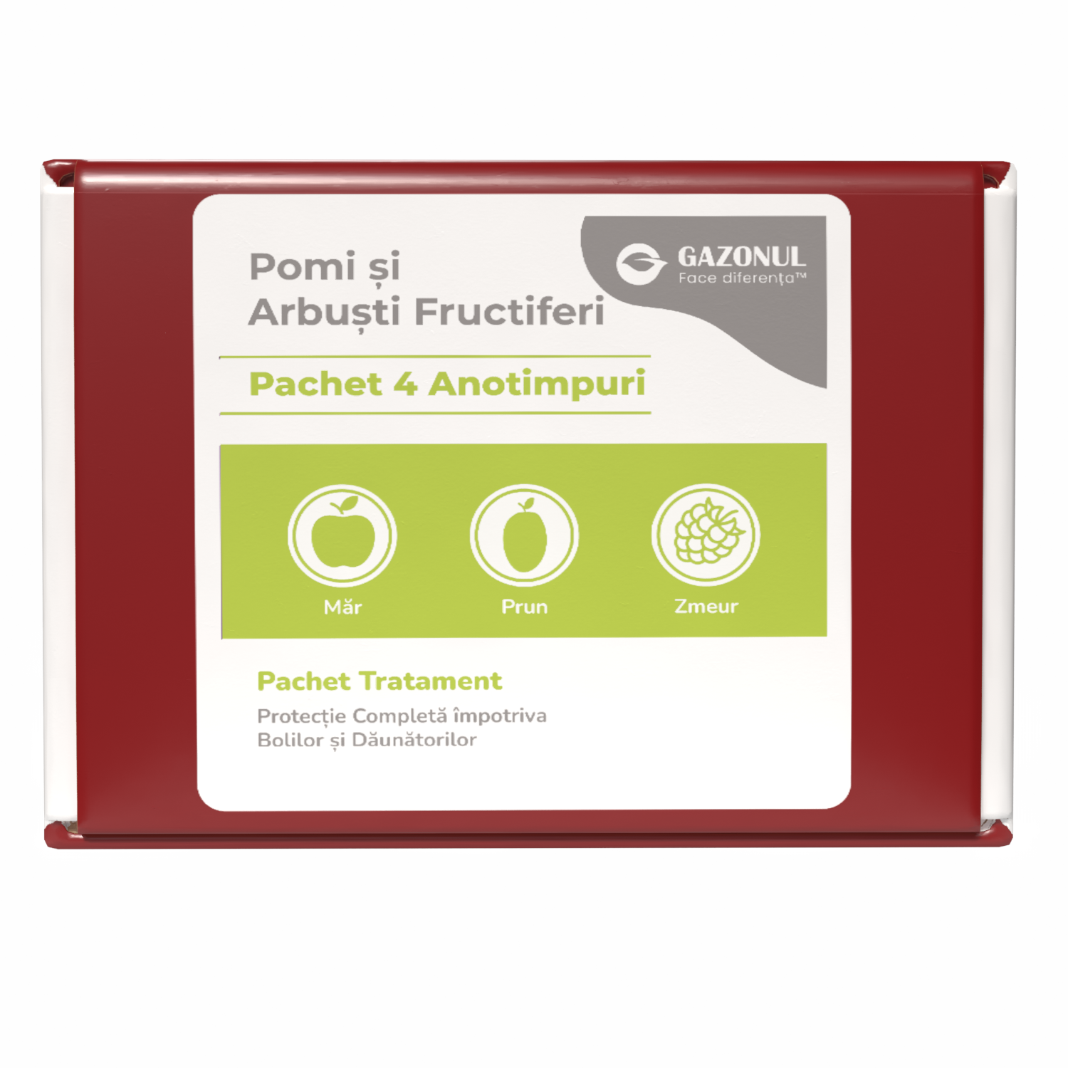 Pachet Tratament Pomi și Arbuști Fructiferi – Protecție pentru 4 anotimpuri