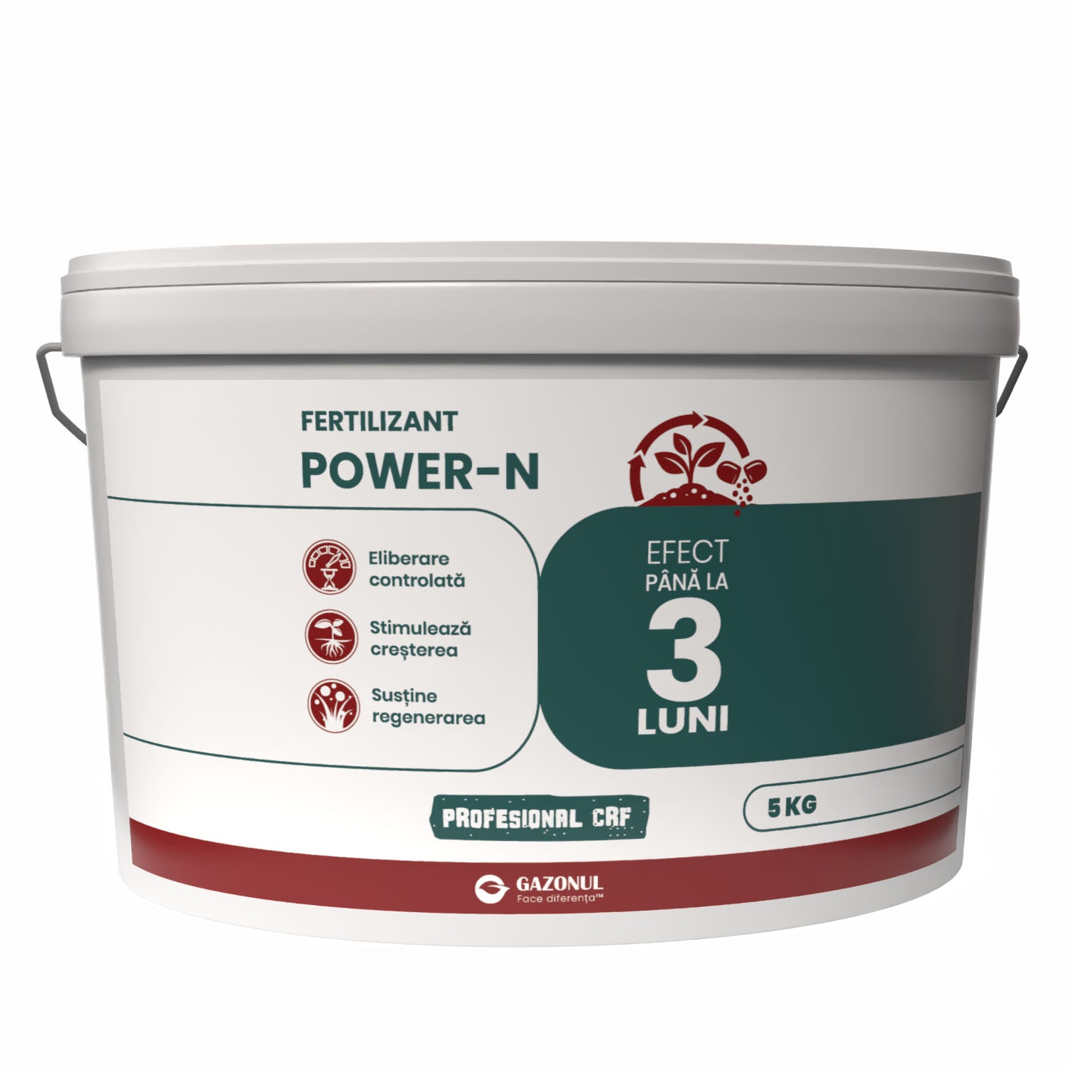 Îngrășământ Power-N cu eliberare controlată pentru înverzire rapidă și regenerare