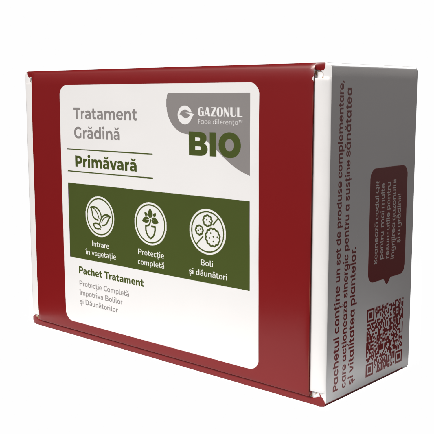 Pachet Tratament Grădină BIO - Primăvară – Protecție împotriva Bolilor și Dăunătorilor