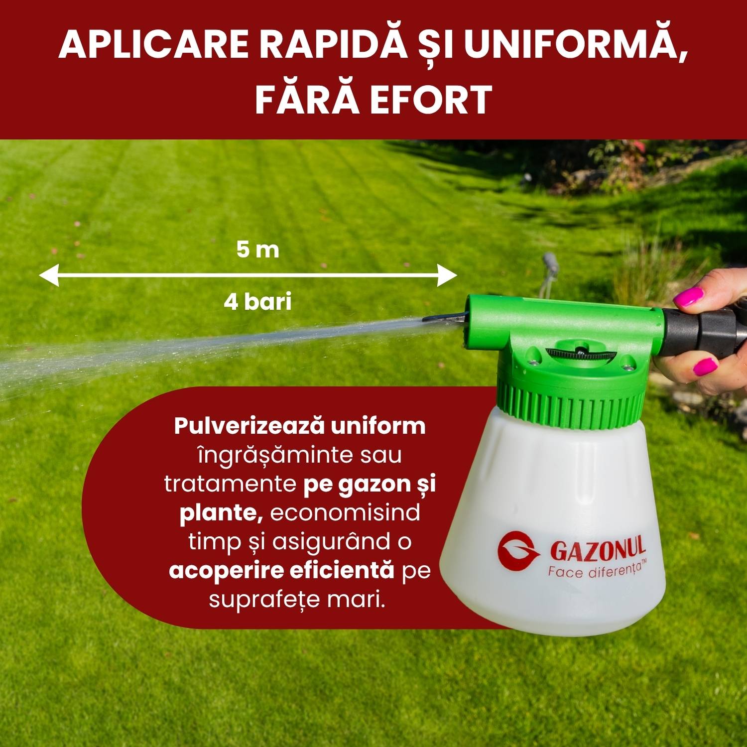 Dispenser PRO Sprayer, distribuitor tip spray pulverizator, 0.95 L