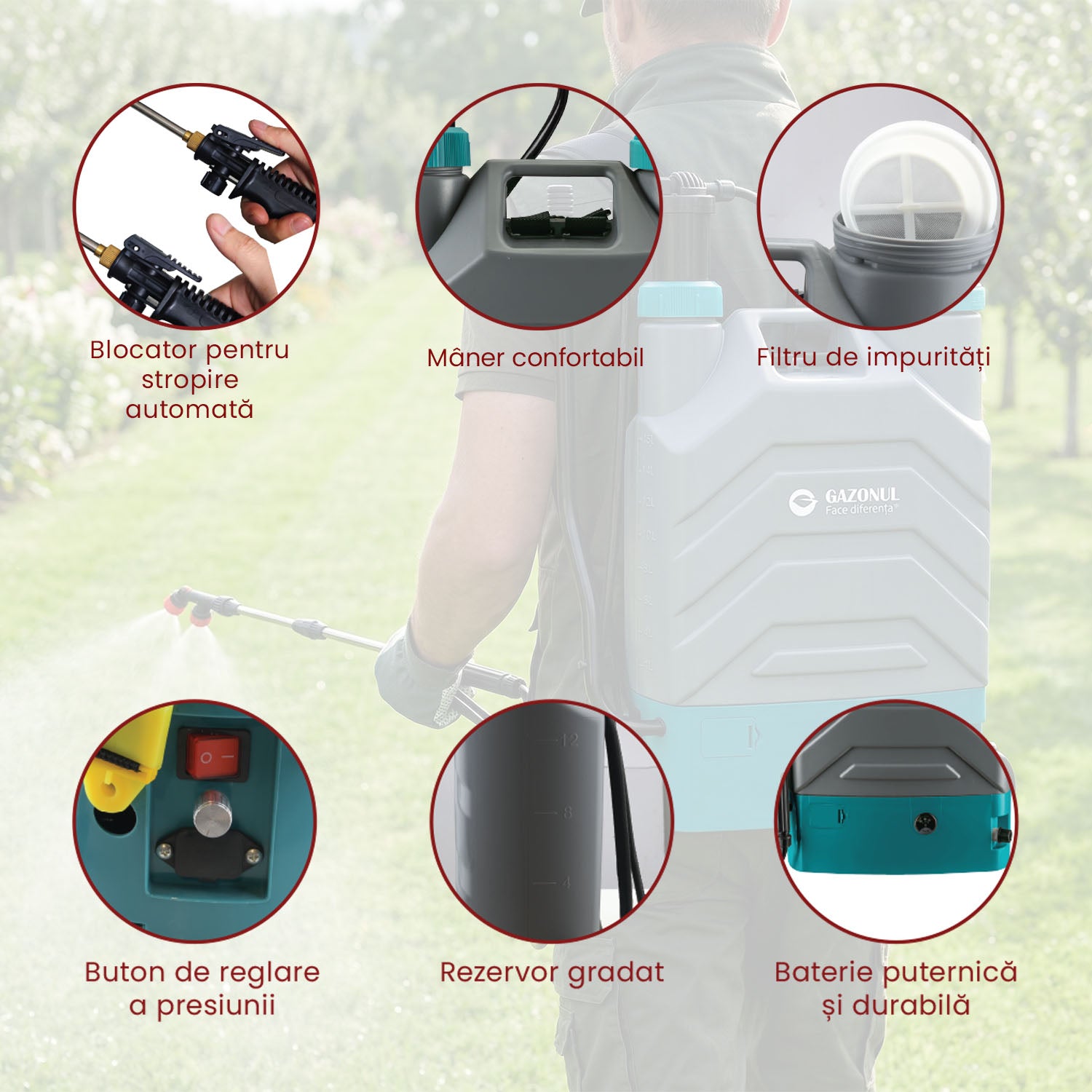 Pompă PRO Electric Sprayer 16L, pentru grădină