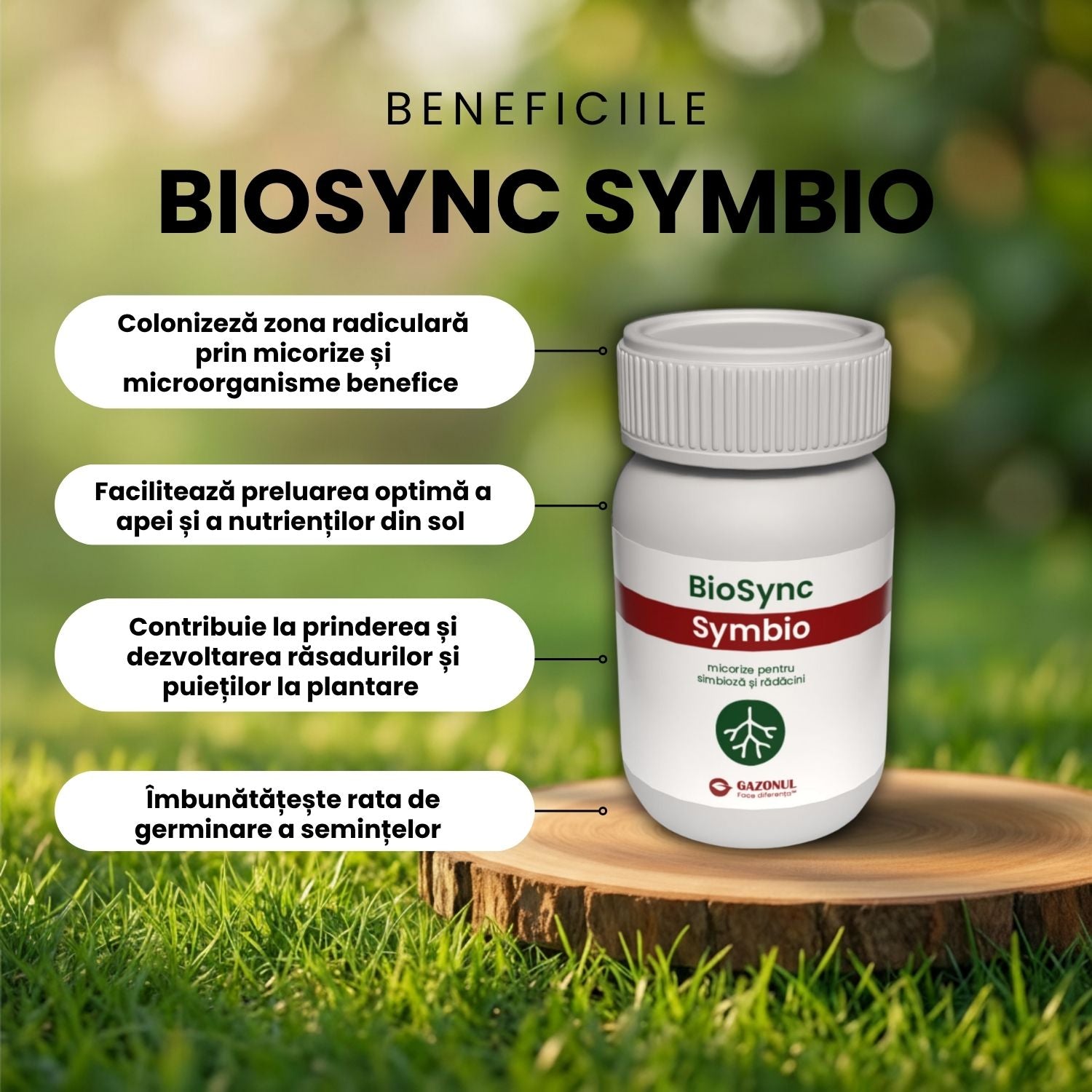 BioSync Symbio – micorize pentru simbioză și rădăcini puternice 10 g