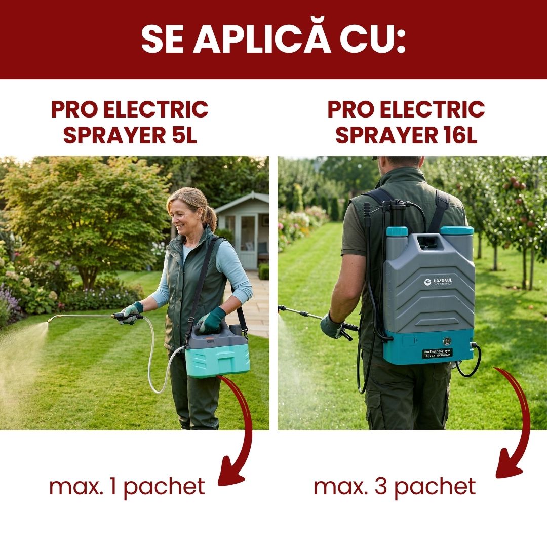 Pachet Tratament Grădină BIO - VARĂ – Îngrijire și Protecție împotriva Dăunătorilor și Bolilor