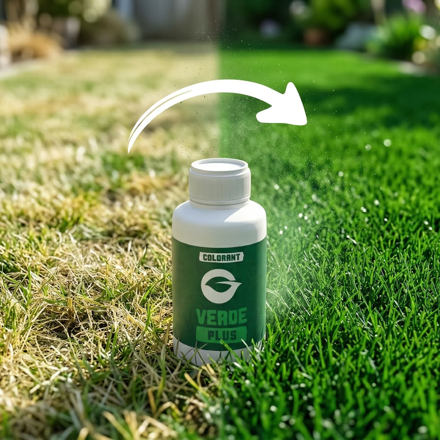 Colorant VerdePlus pentru corectarea rapidă a aspectului gazonului 100 ml