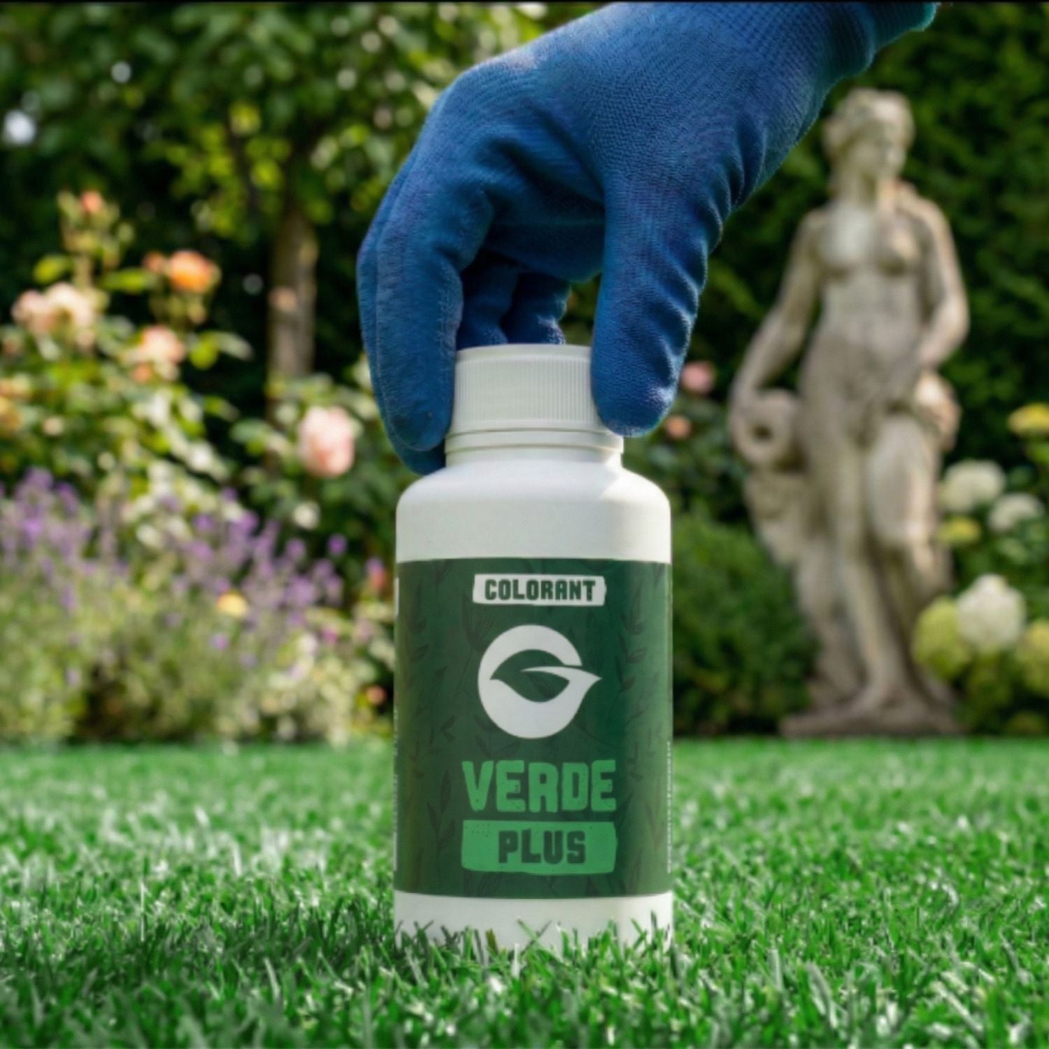 Colorant VerdePlus pentru corectarea rapidă a aspectului gazonului 100 ml