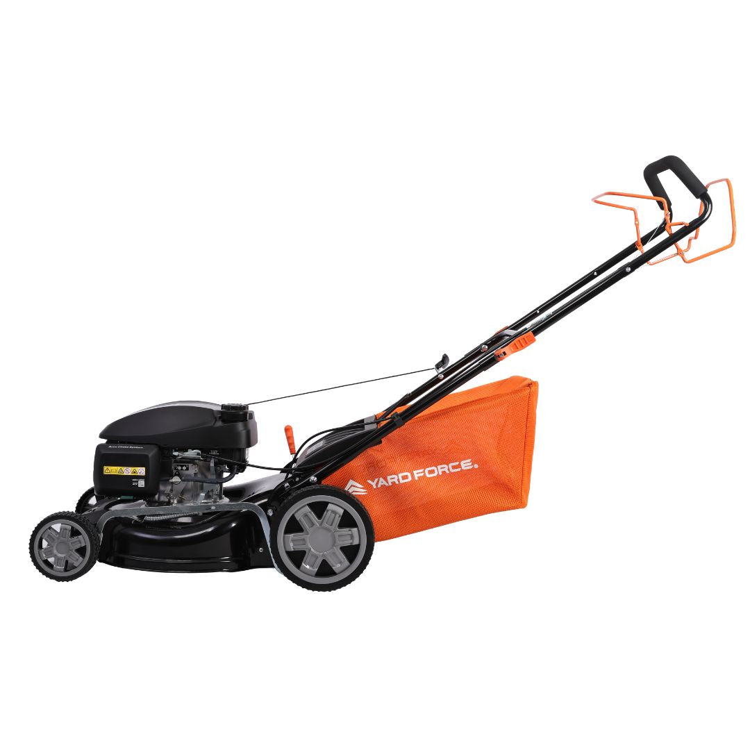 Mașină de tuns gazon / iarba Yard Force GM H46B, pe benzină, motor Honda, 167 cc, 46 cm, autopropulsată