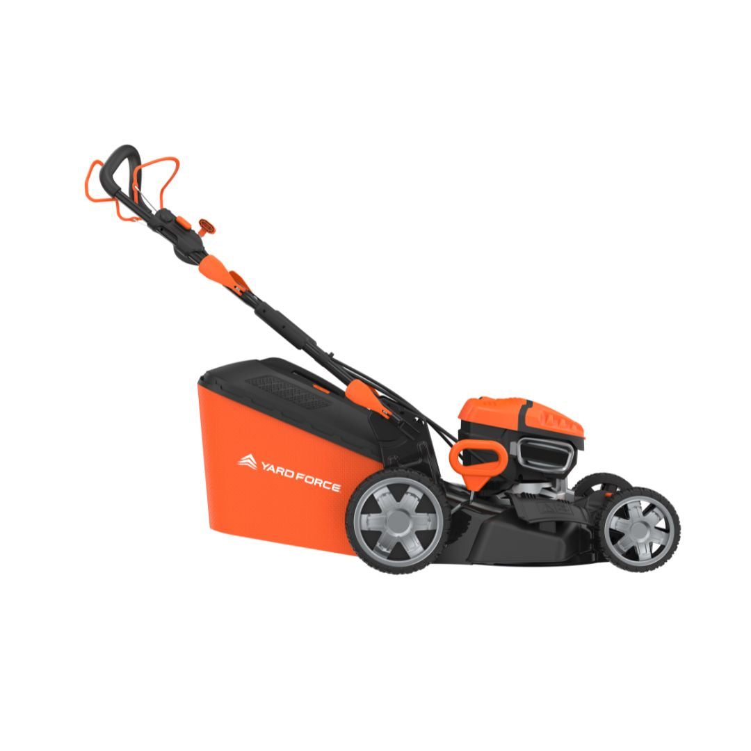 Mașină de tuns gazon / iarba Yard Force LM P46A cu acumulator, 58V, 46 cm