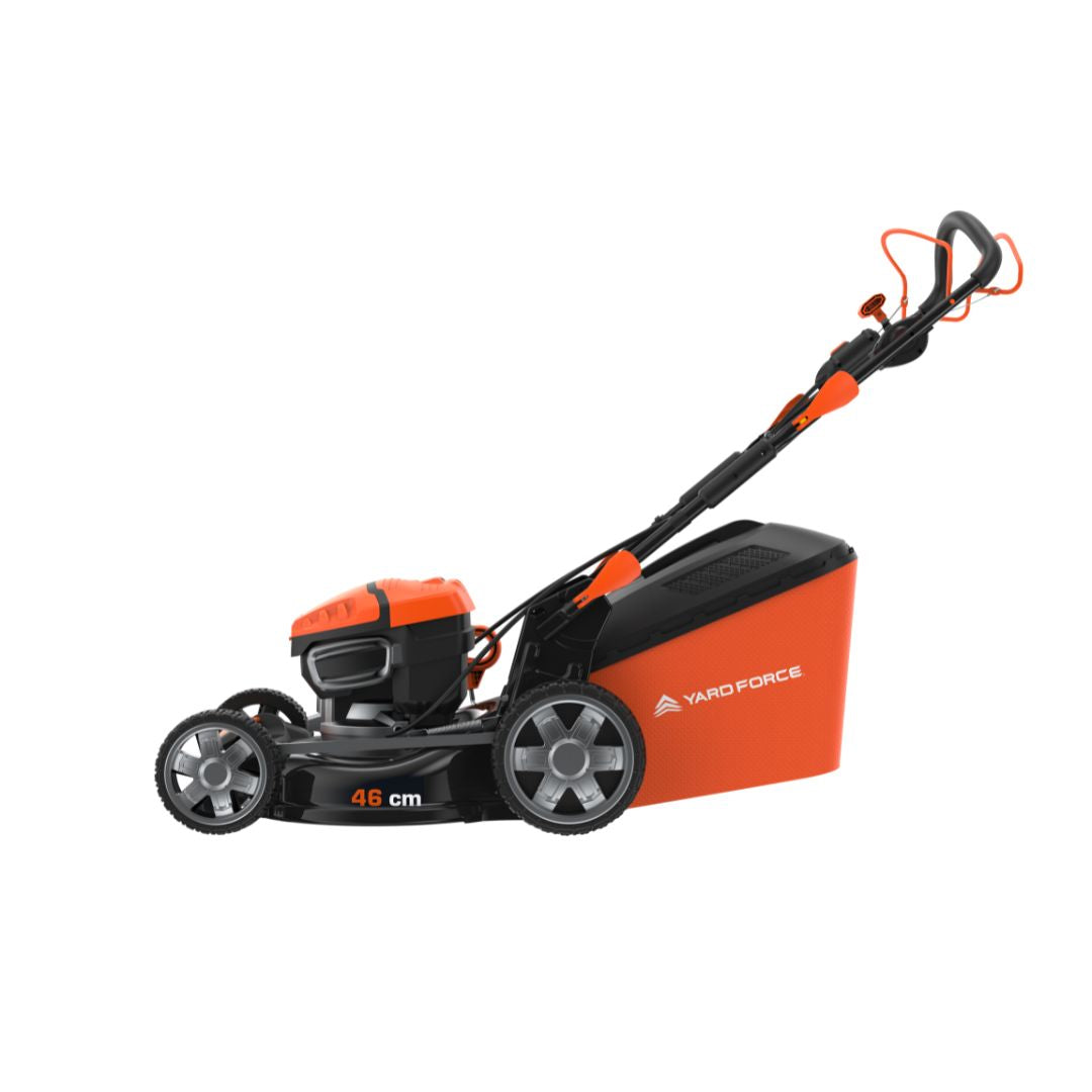 Mașină de tuns gazon / iarba Yard Force LM P46A cu acumulator, 58V, 46 cm