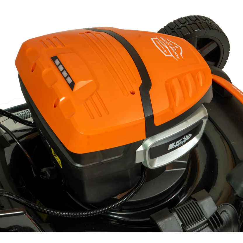 Mașină de tuns gazon / iarba Yard Force LM P46A cu acumulator, 58V, 46 cm
